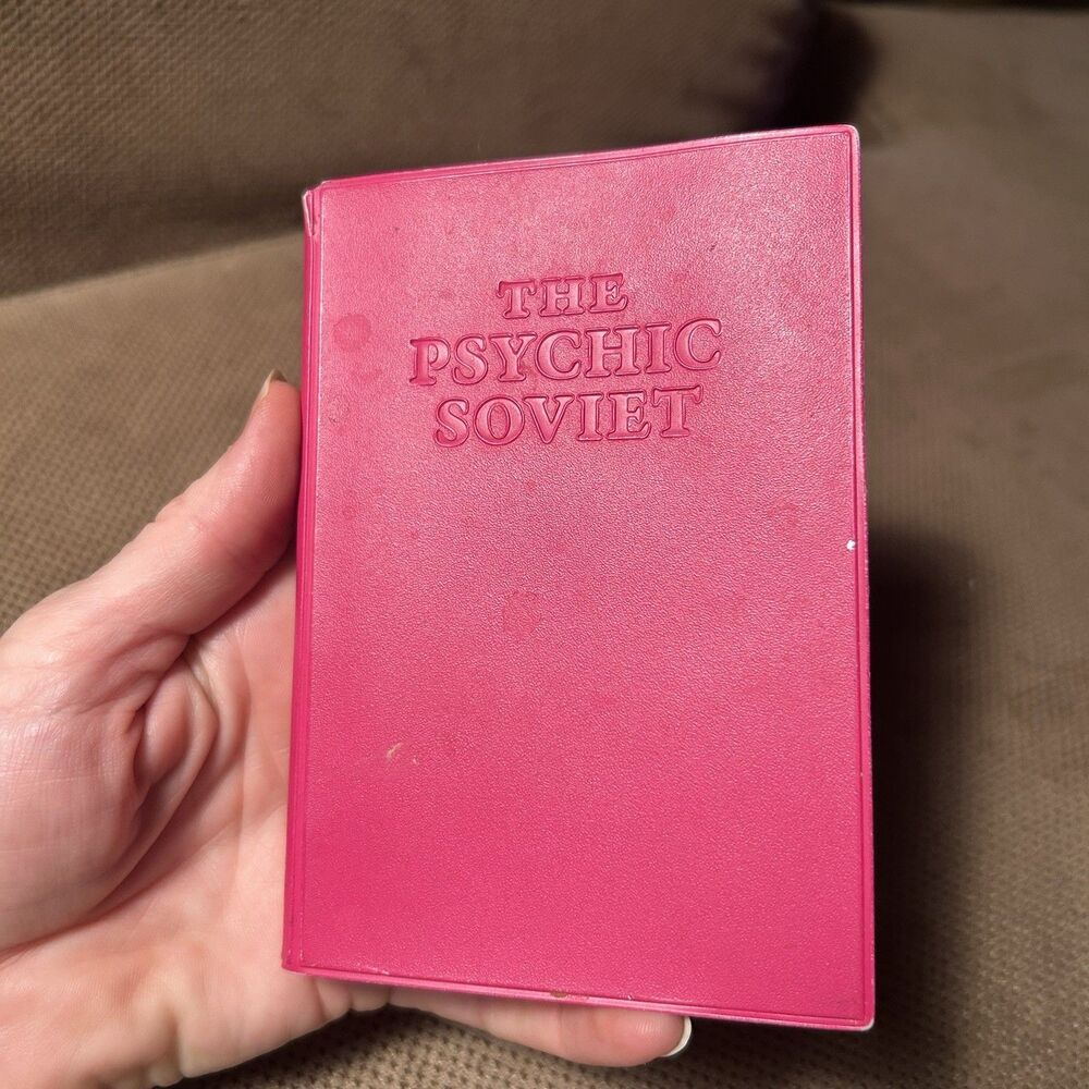 Psychic Soviet small Pink Paperback Ian Svenonius USSR Pre-read